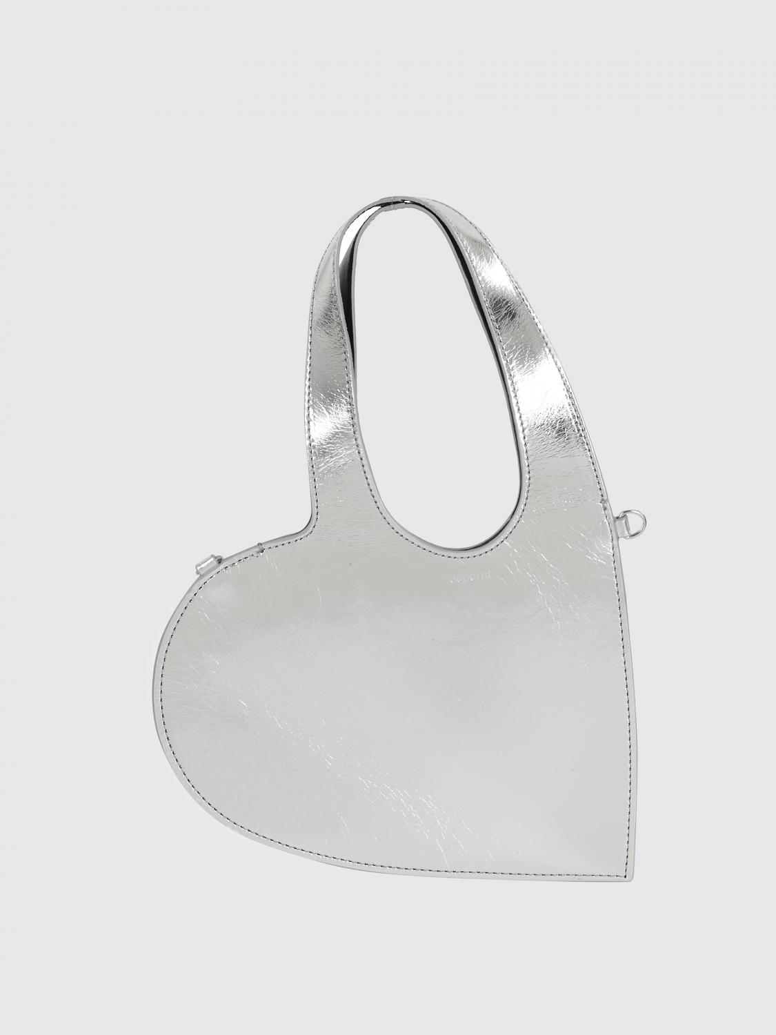 Coperni Shoulder Bag Woman Color Silver In Silver