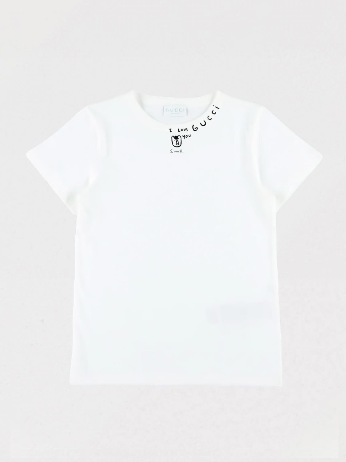 GUCCI T-shirt in cotone con logo