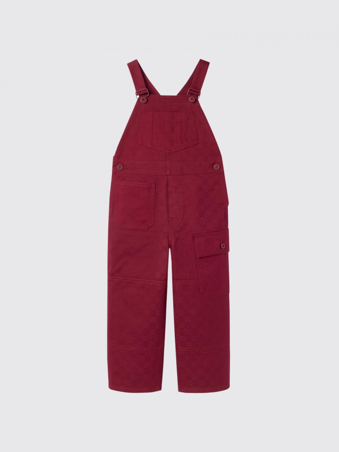 GUCCI Salopette in cotone GG Supreme