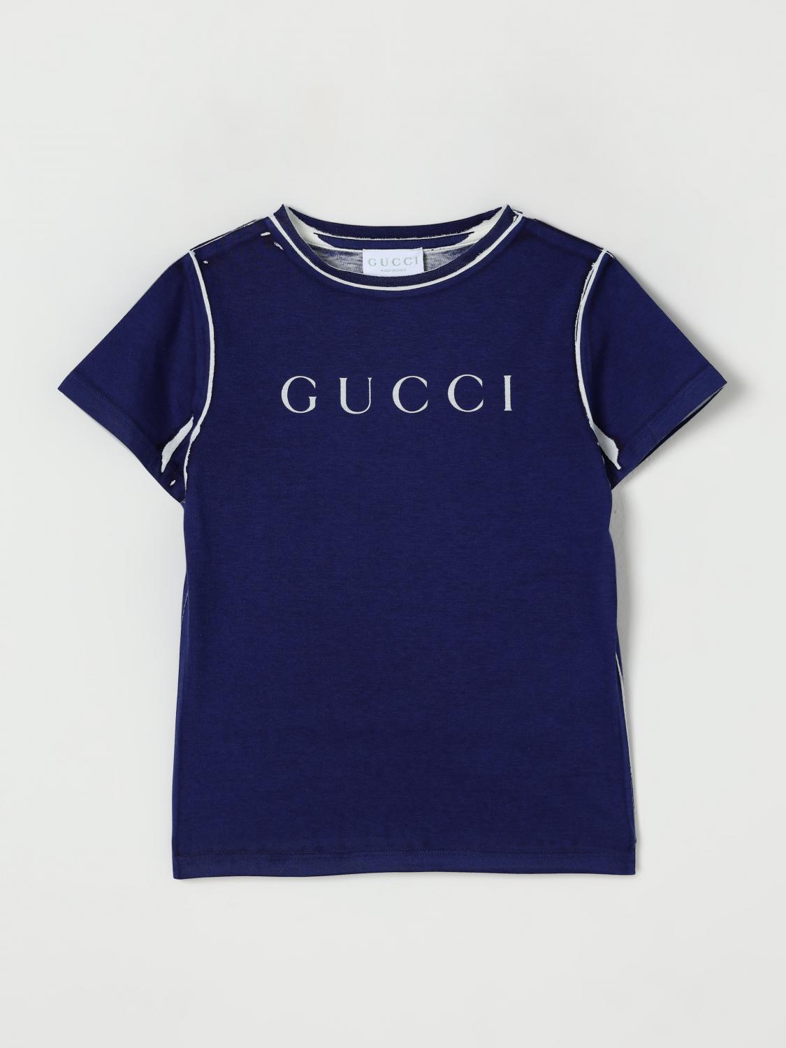 GUCCI T-shirt in cotone con logo
