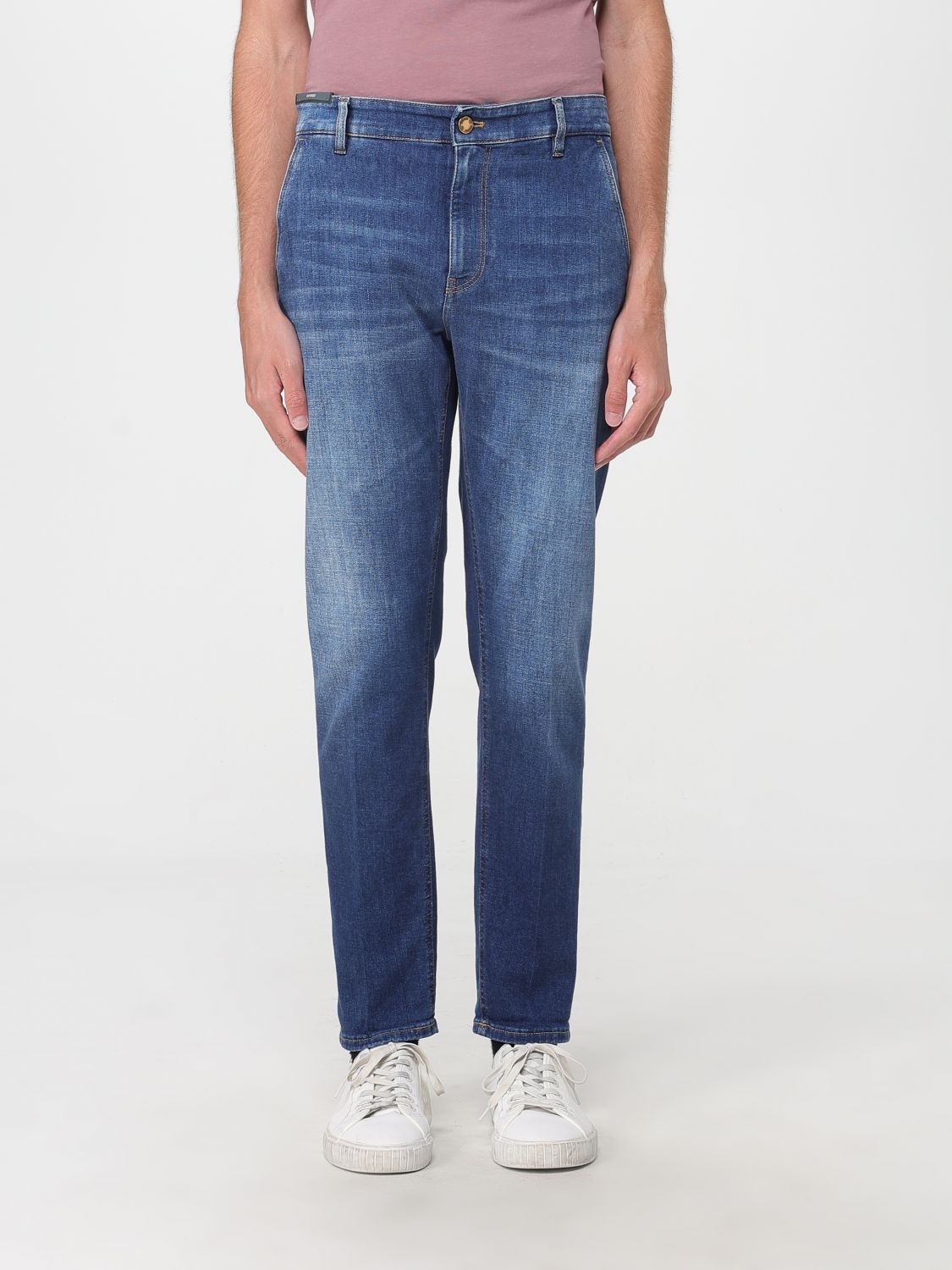 Pt Torino Pants Men Color Denim In Blue