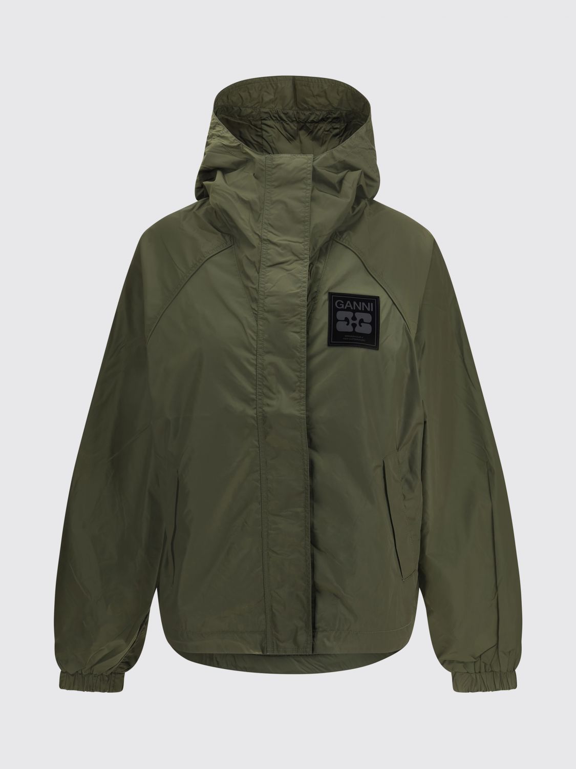 外套 GANNI 女士 颜色 灰色