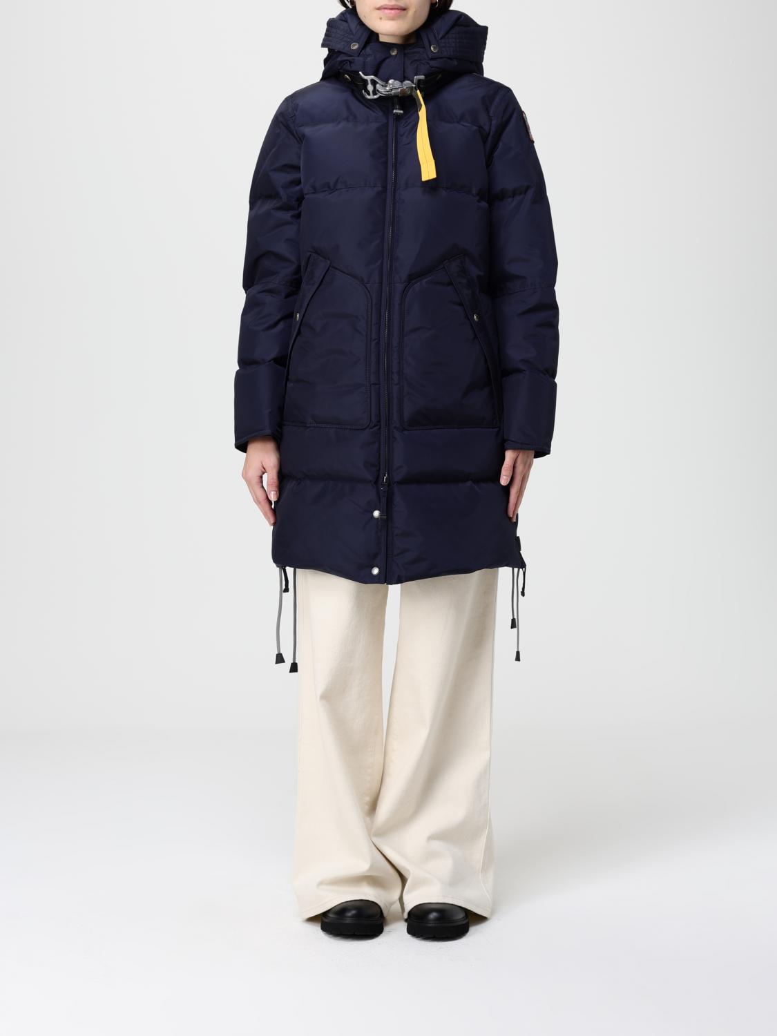 Parajumpers Coat Woman Color Navy In Blue