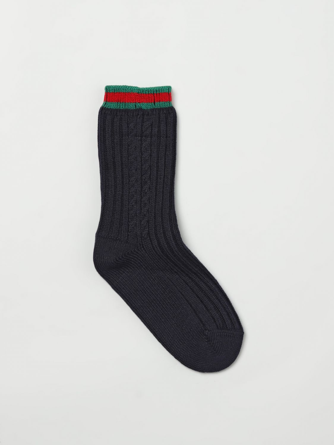 GUCCI Calze Web in cotone stretch a coste
