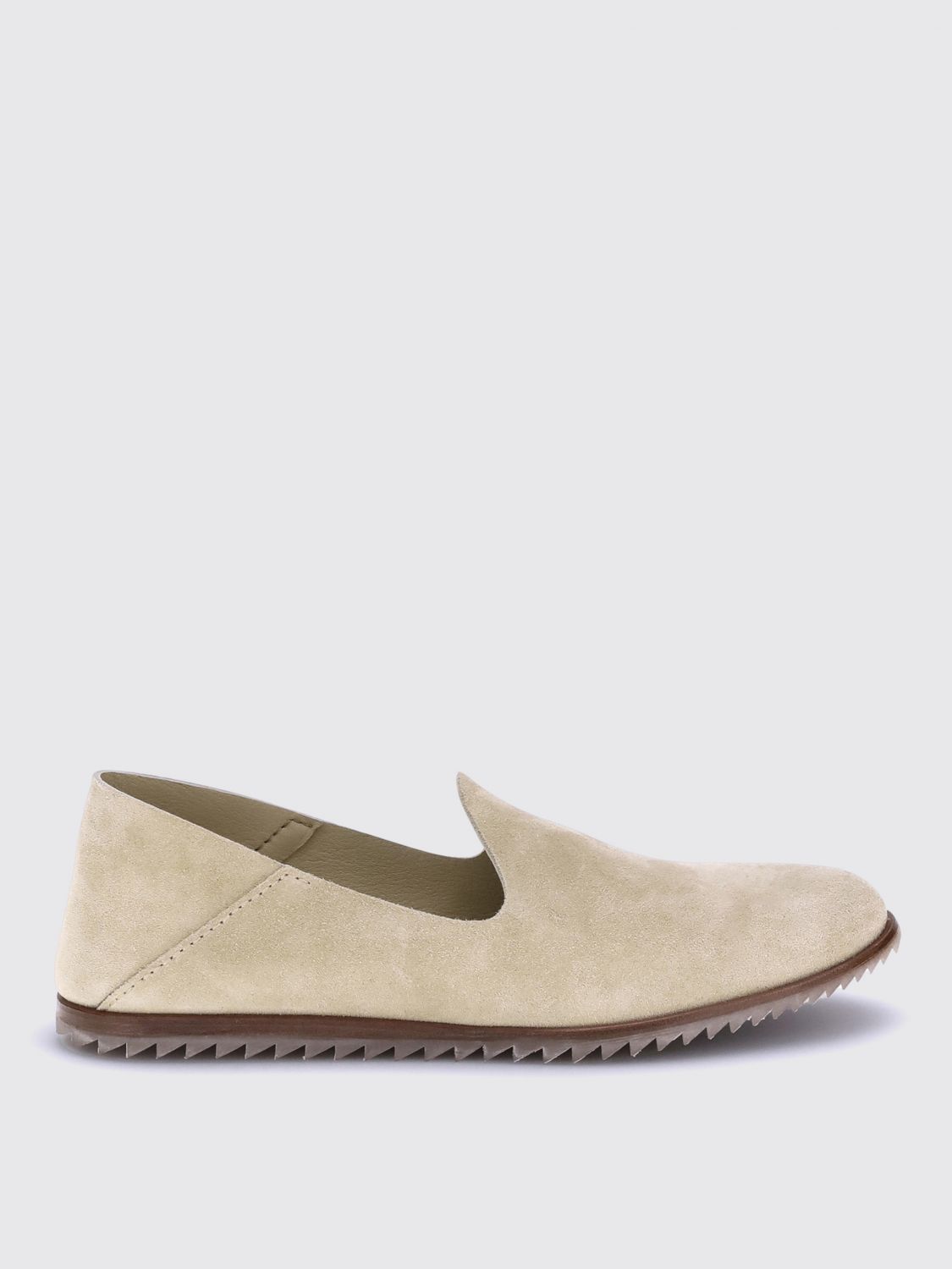 Pedro Garcia Suede Loafers In Neutral