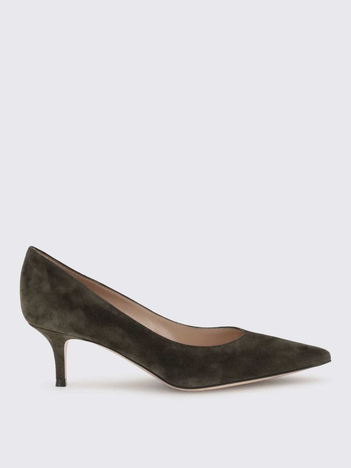 Gianvito Rossi Pointed-toe Pumps In Green
