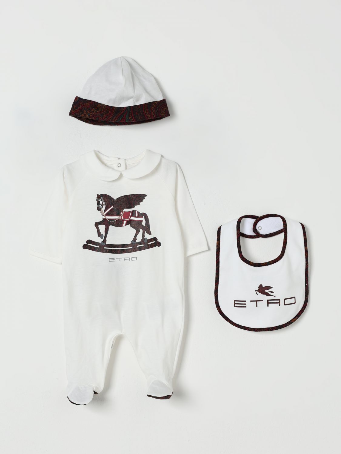 Etro Jumpsuit  Kids Color White In White