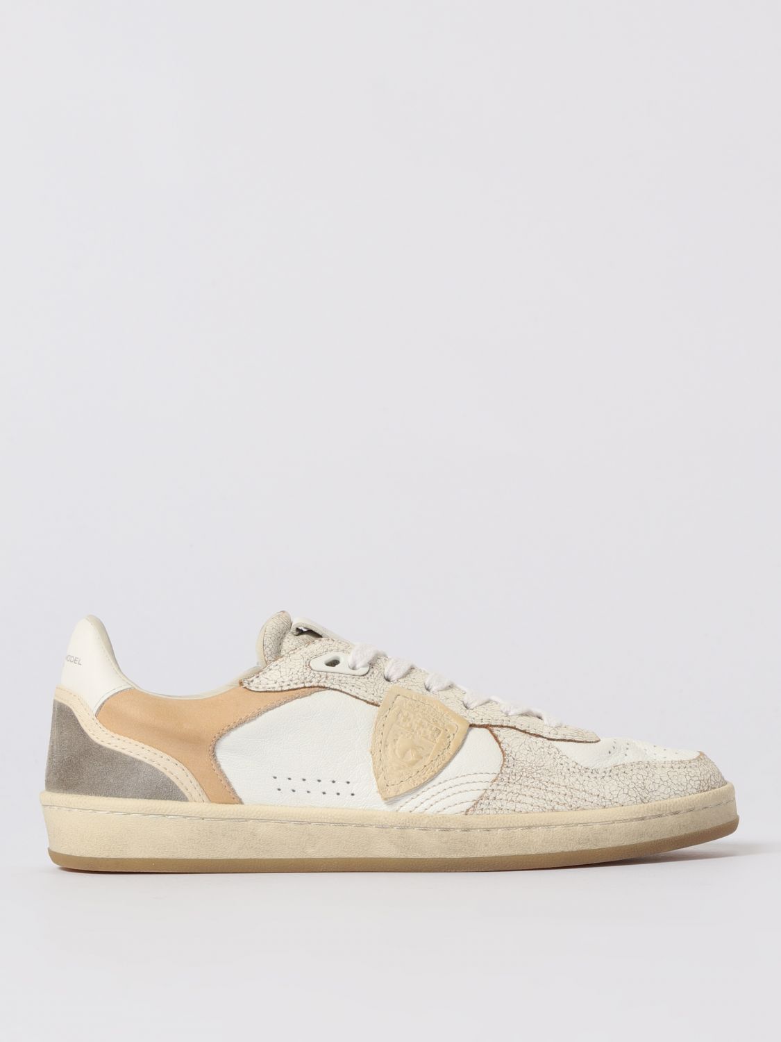 Philippe Model Pgal Low Woman Sneakers Multicolor In Animal Print