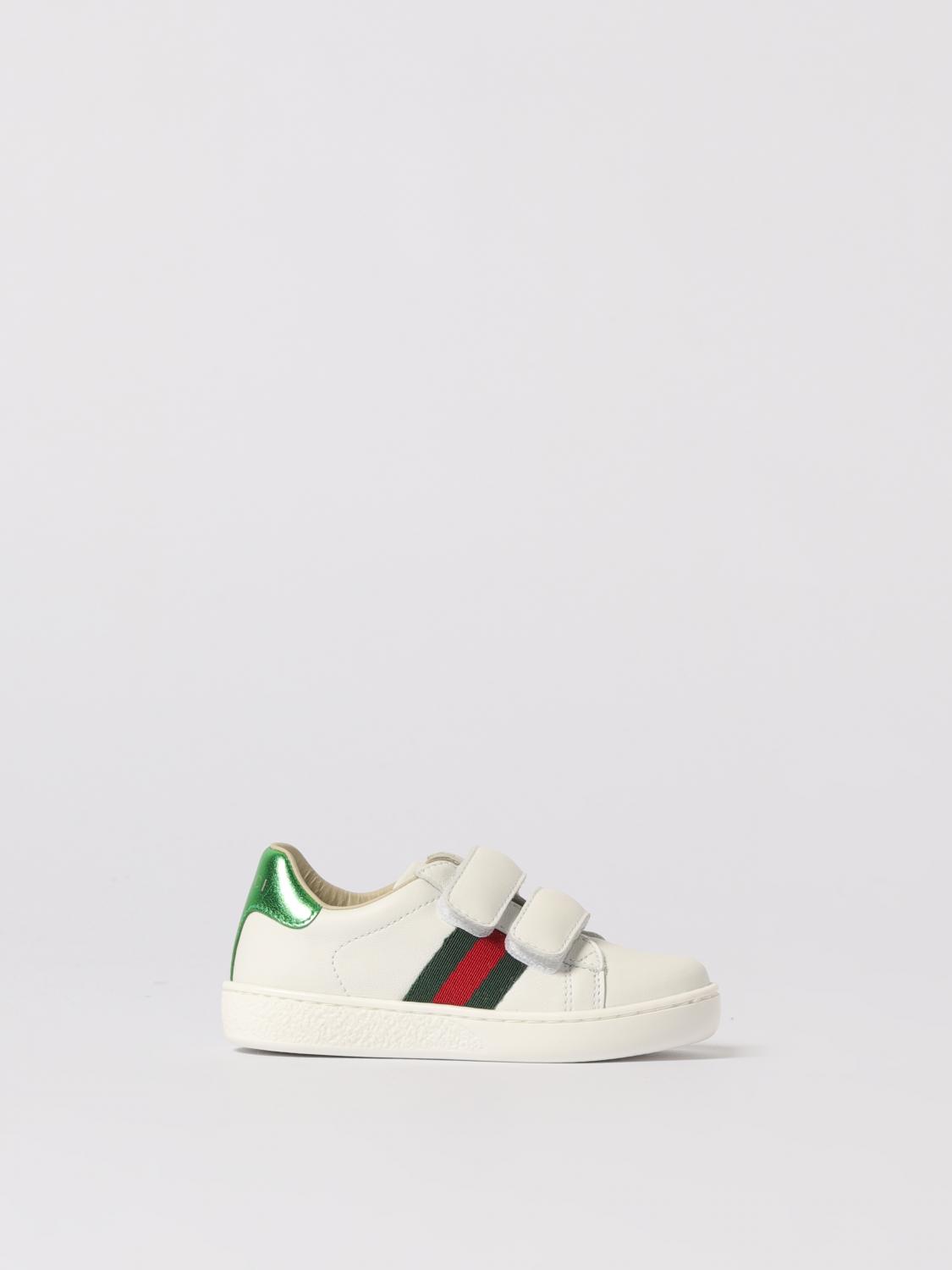 GUCCI Sneakers Kids color White　GUCCI スニーカー キッズカラー ホワイト GUCCI