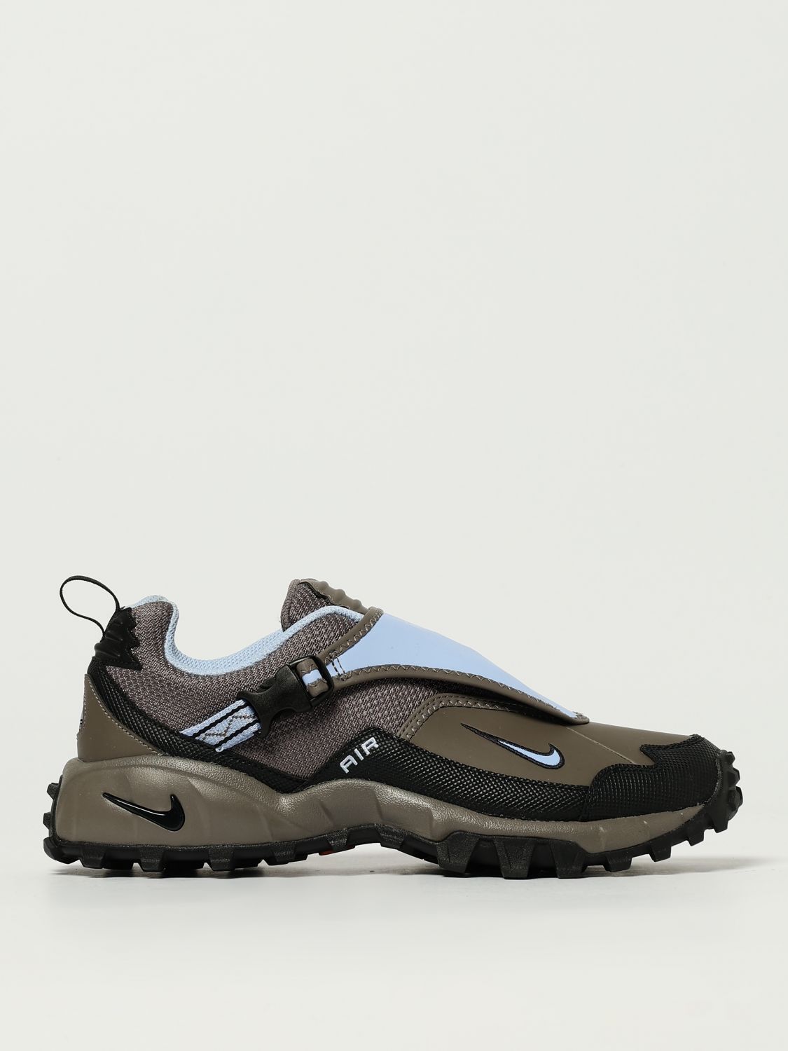 Nike Acg Phassad Mesh And Rubber Sneakers In Gray