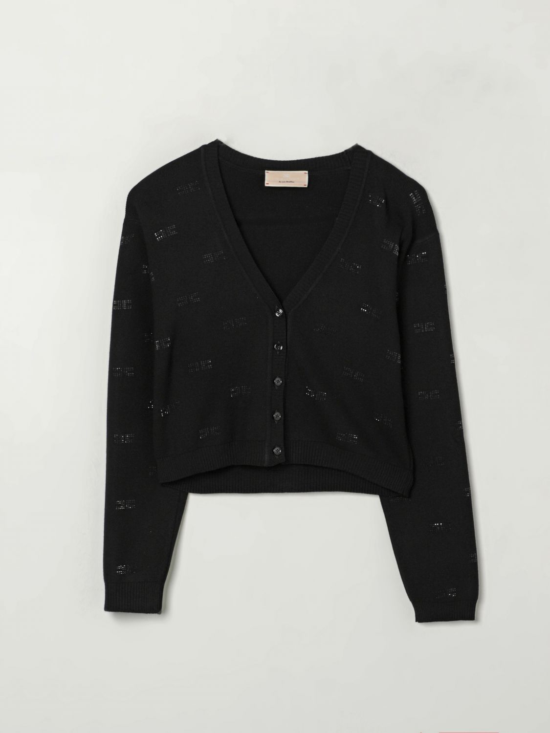 Elisabetta Franchi La Mia Bambina Jacket  Kids Color Black In Black