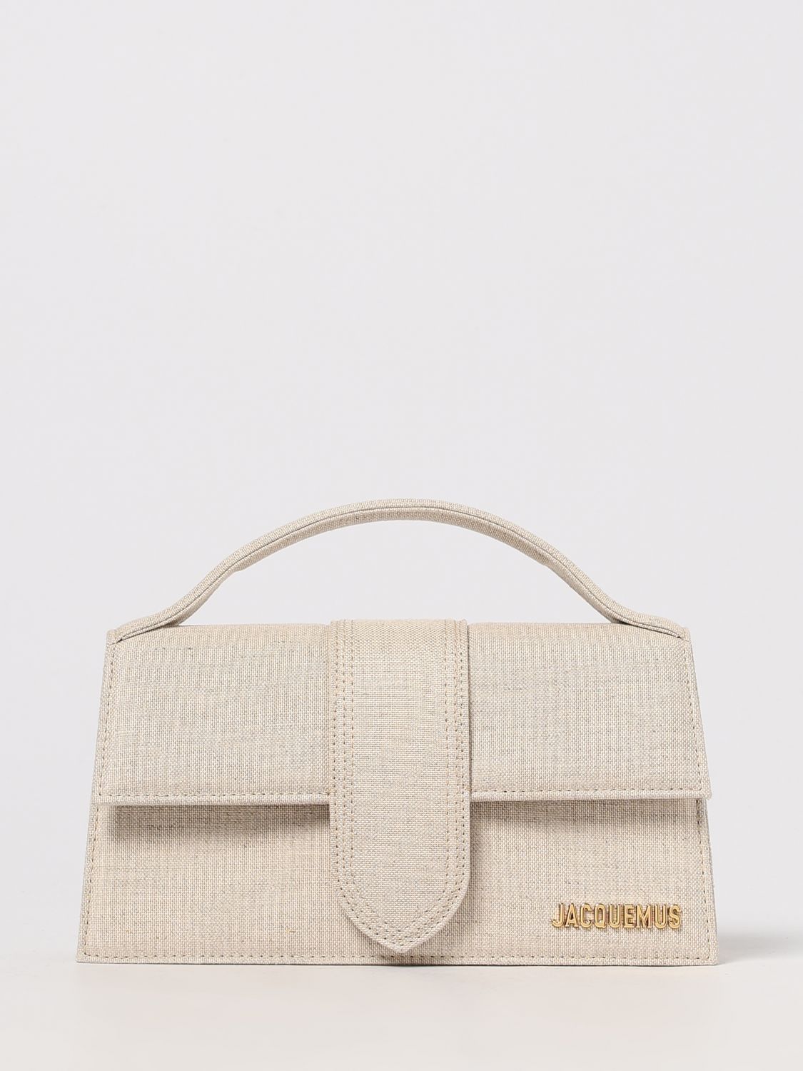 Jacquemus Le Grand Bambino Crossbody Bags Grey In Neutral
