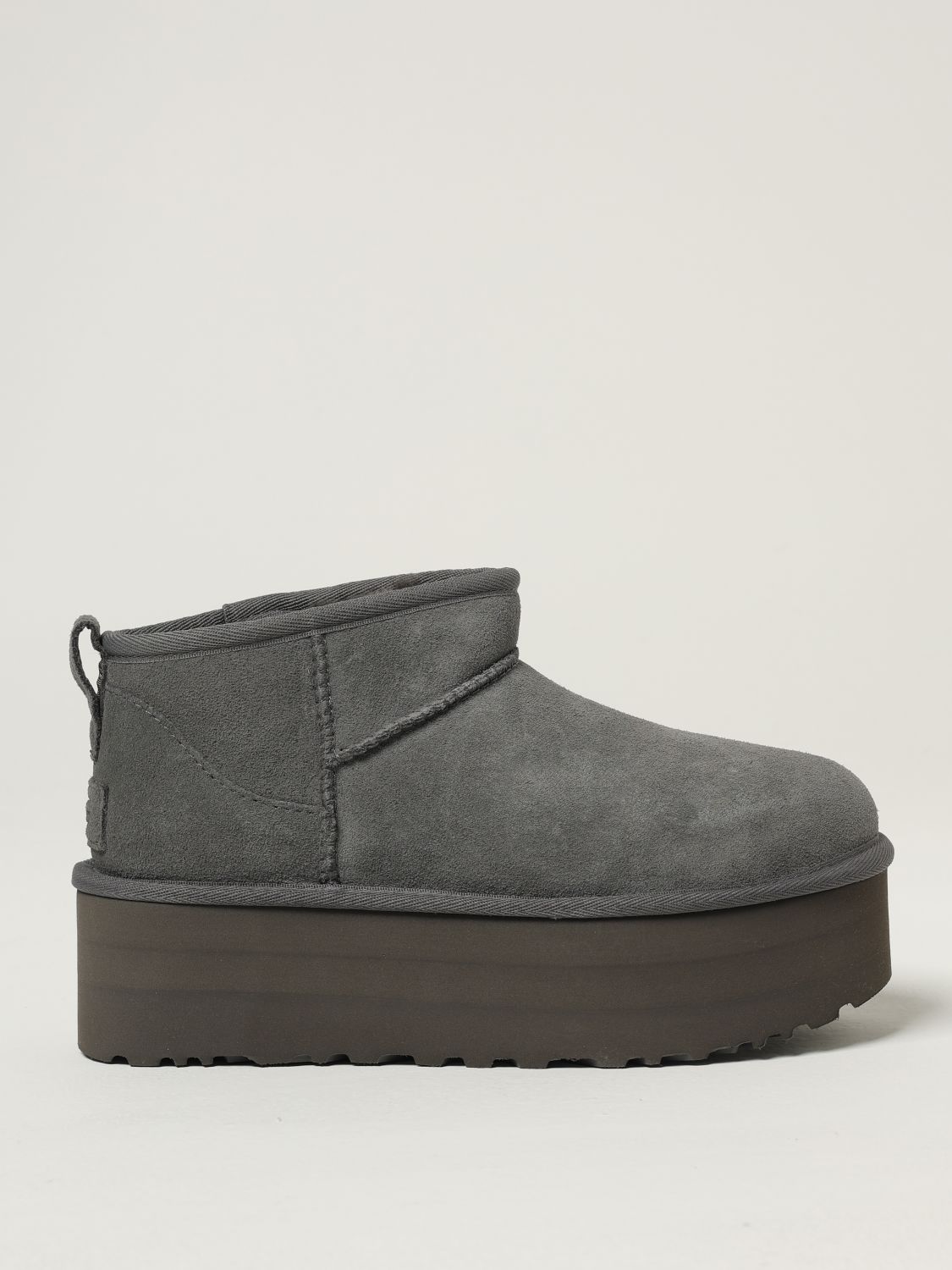 Ugg Classic Ultra Mini Platform In Gray