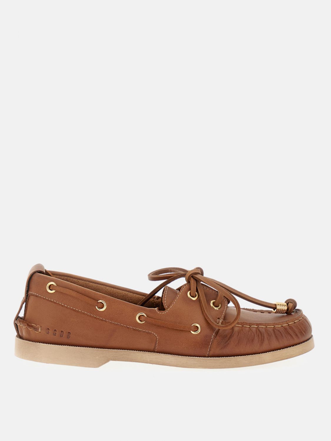 Golden Goose Deluxe Brand Ruched Lace-up Loafers In Multi
