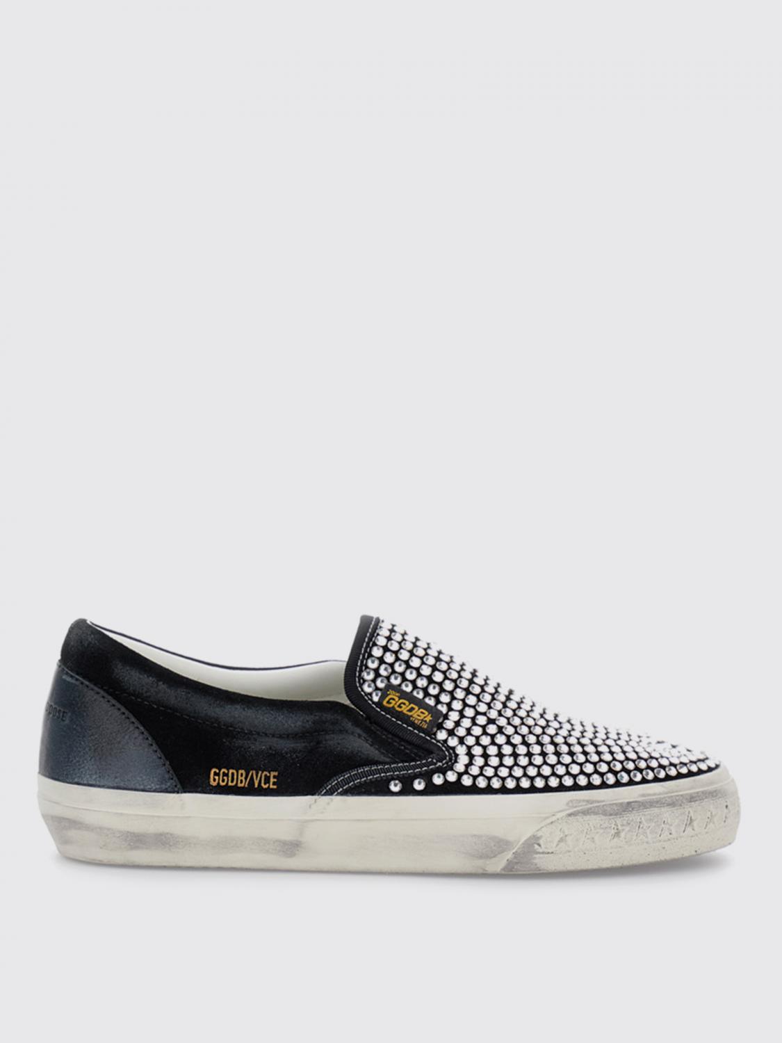 Golden Goose Suede Upper Sneakers In Multi