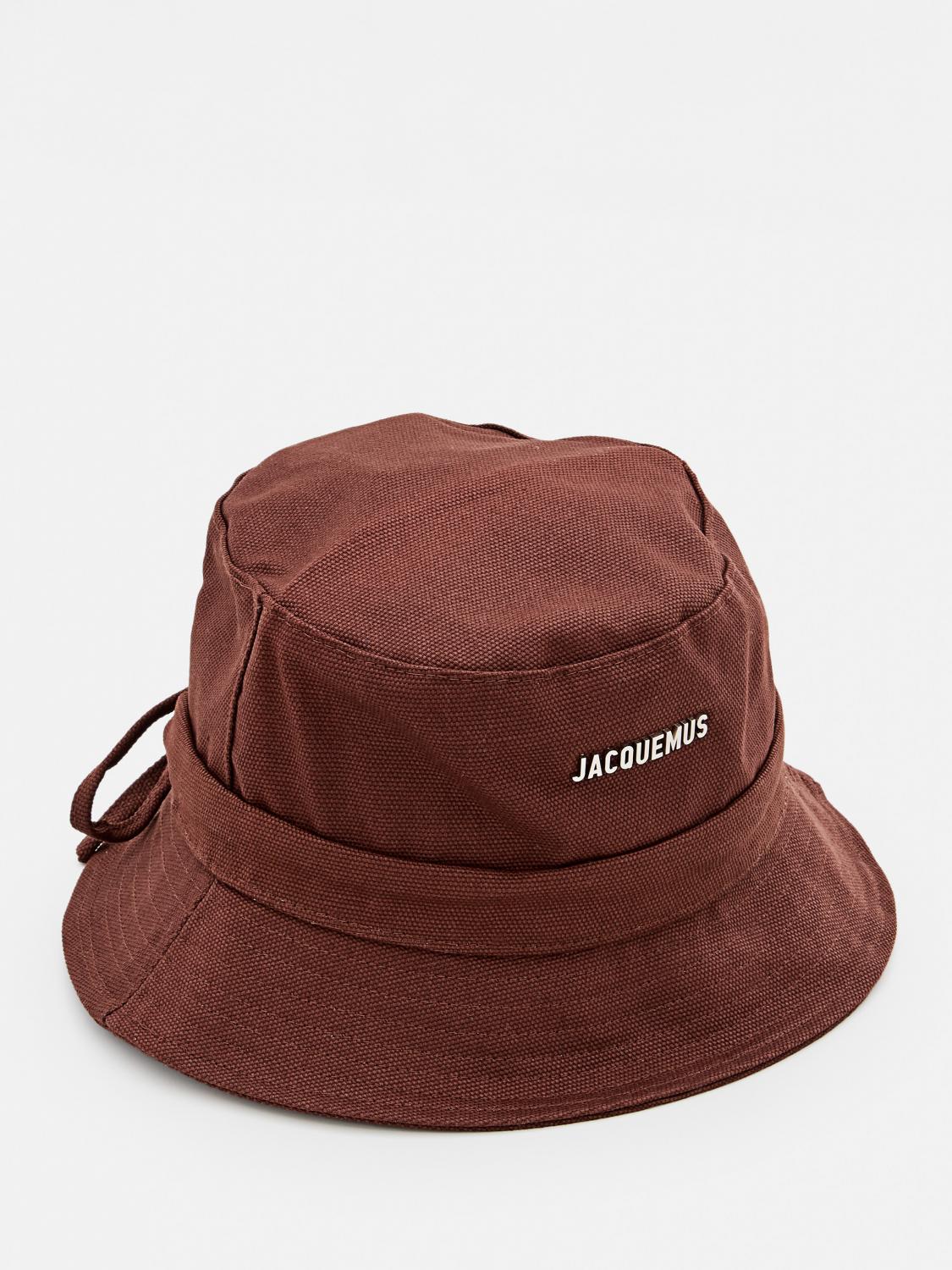 JACQUEMUS JACQUEMUS Hat Men color Brown　ジャックムス 帽子 メンズ カラー ブラウン