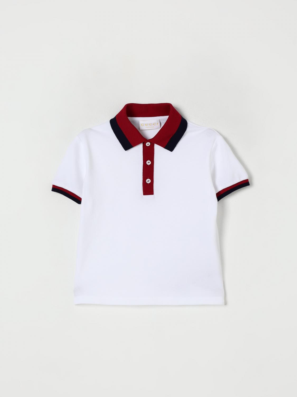 GUCCI Polo in cotone Web