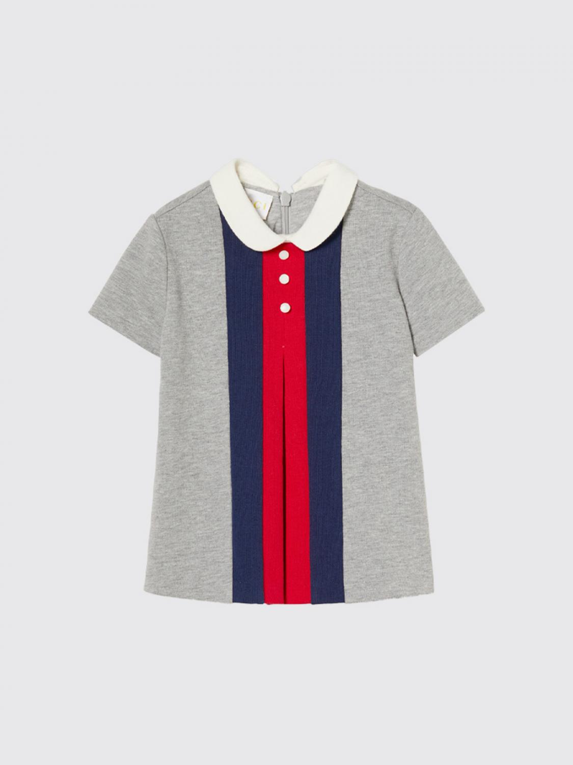 GUCCI Abito in cotone a polo Web