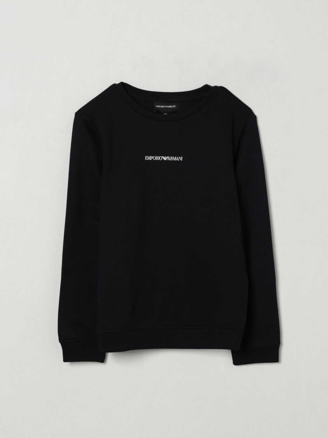 Emporio Armani Sweater  Kids Color Navy In Black