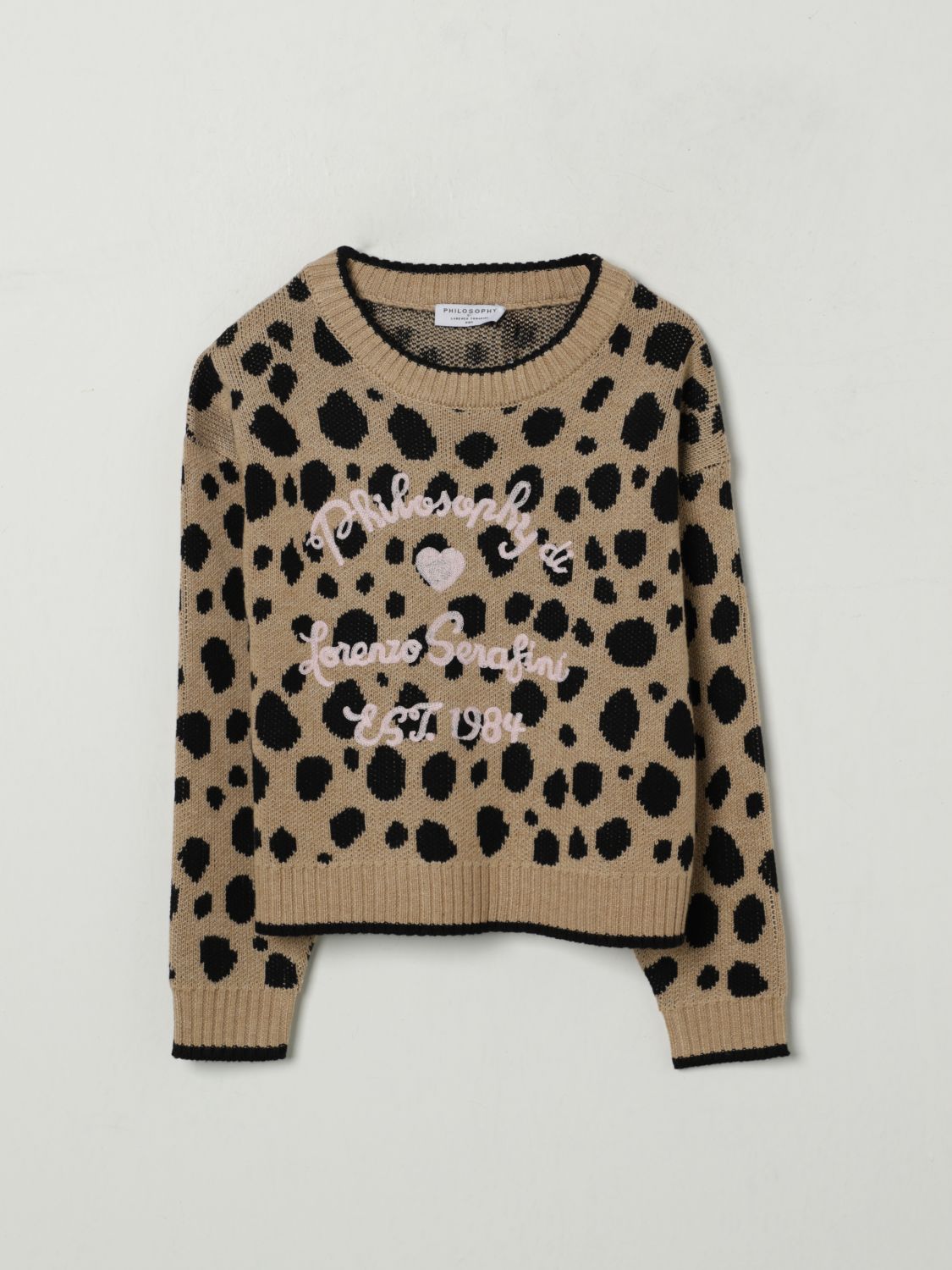 Philosophy Di Lorenzo Serafini Sweater  Kids Color Multicolor In Animal Print