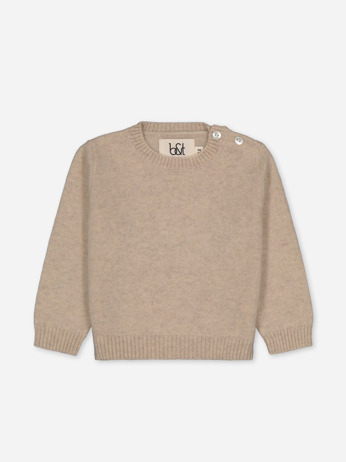 Bobbin & Tricot Sweater  Kids Color Beige In Brown