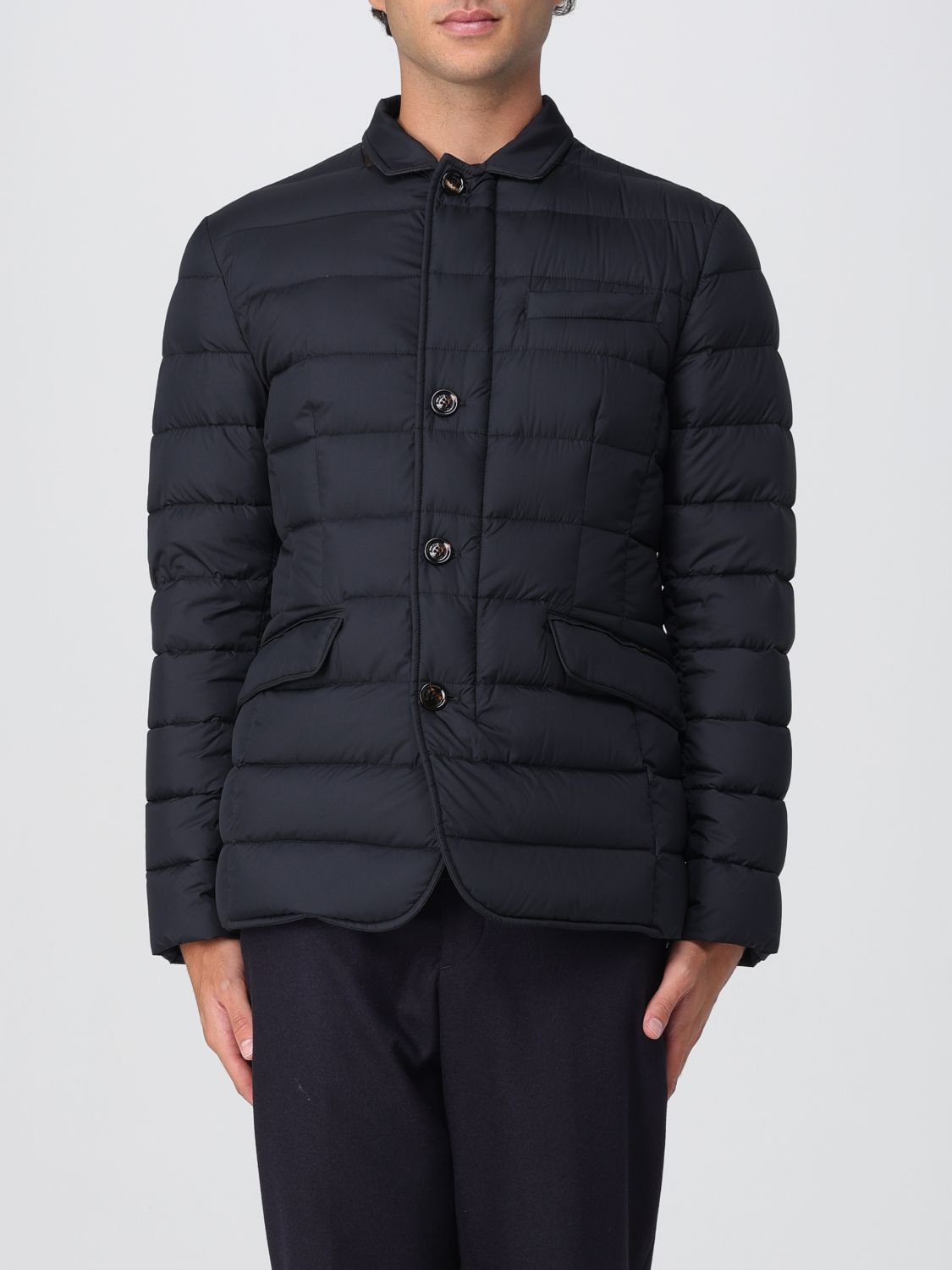 Moorer Jacket Men Color Blue In Blue