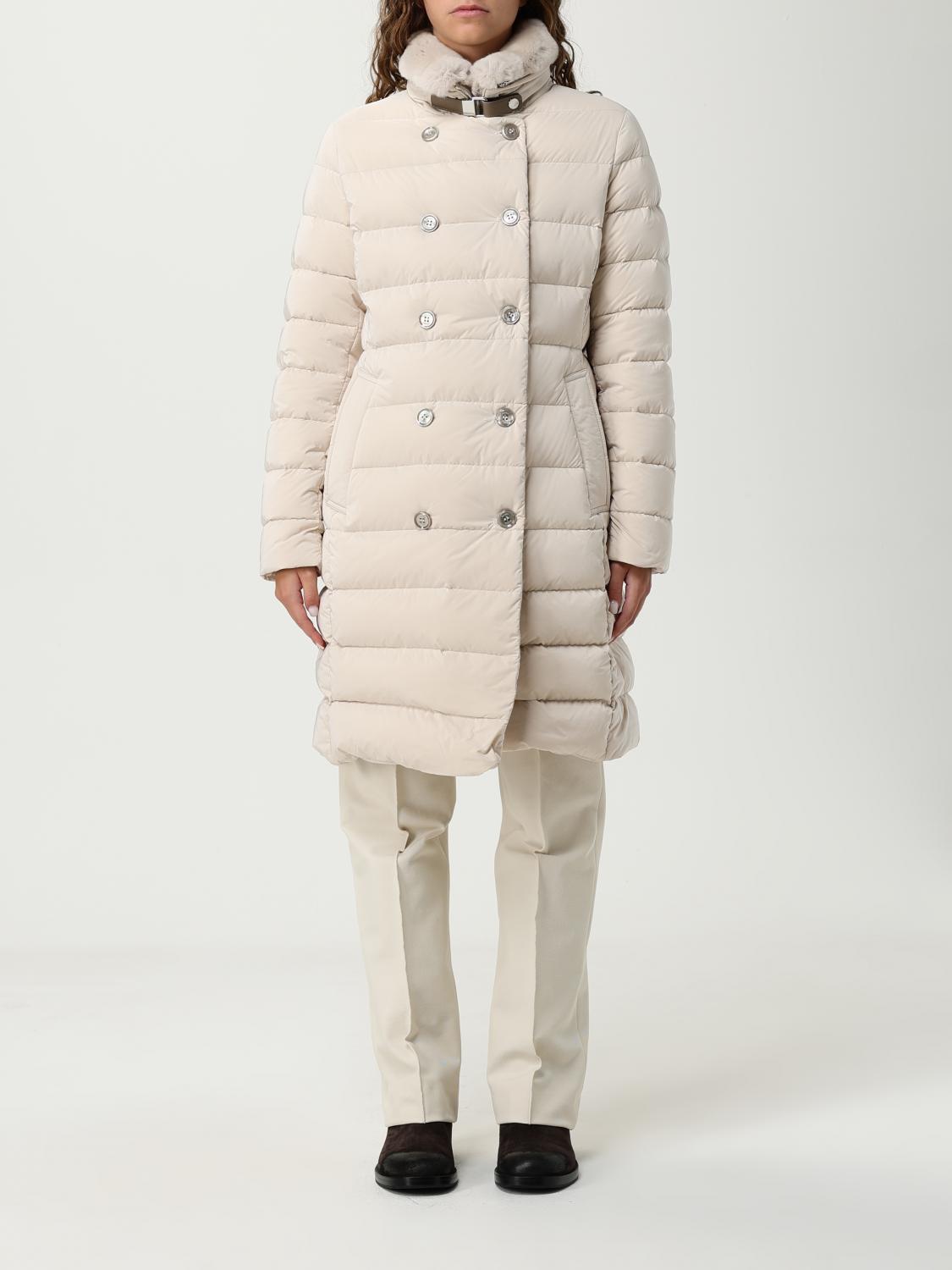Moorer Logan-s3 Down Coat In White