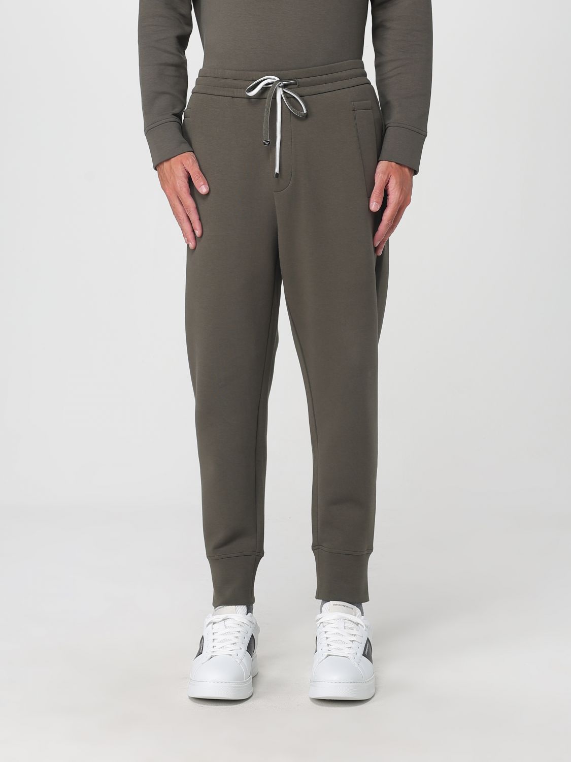 Emporio Armani Pants  Men Color Grey In Gray