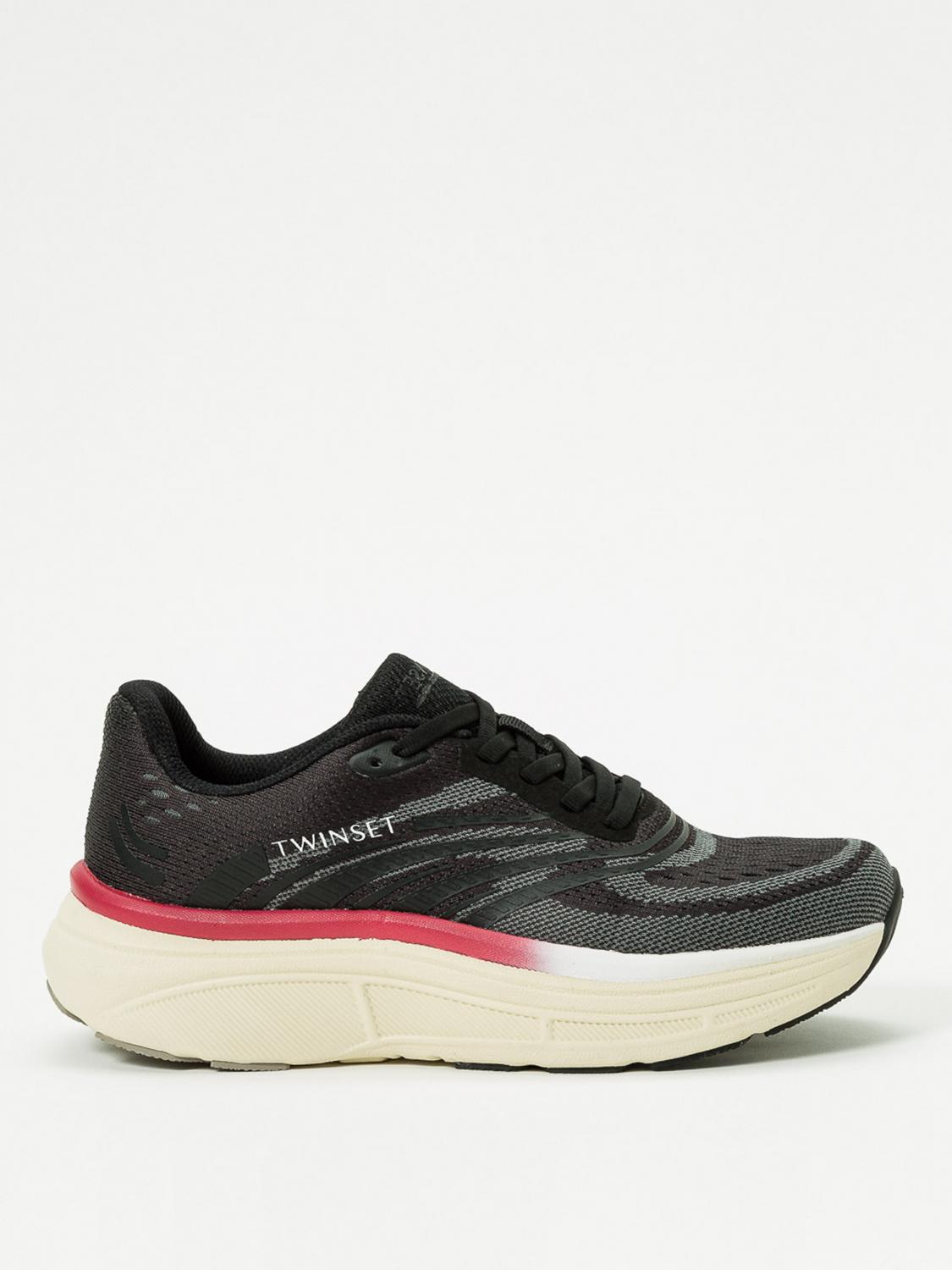 Twinset Sneakers  Woman Color Black In Black