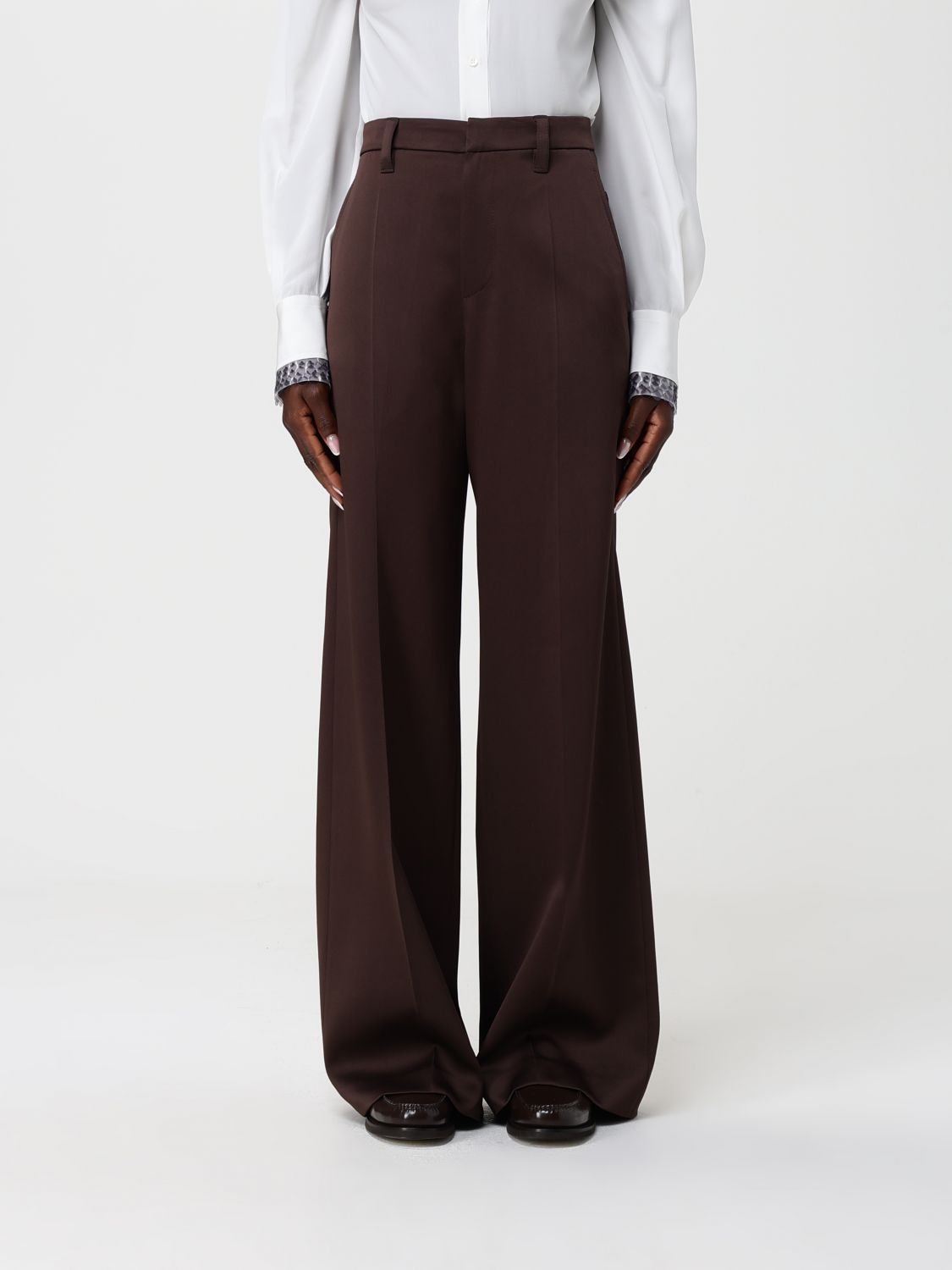 Brunello Cucinelli Pants Woman Color Brown