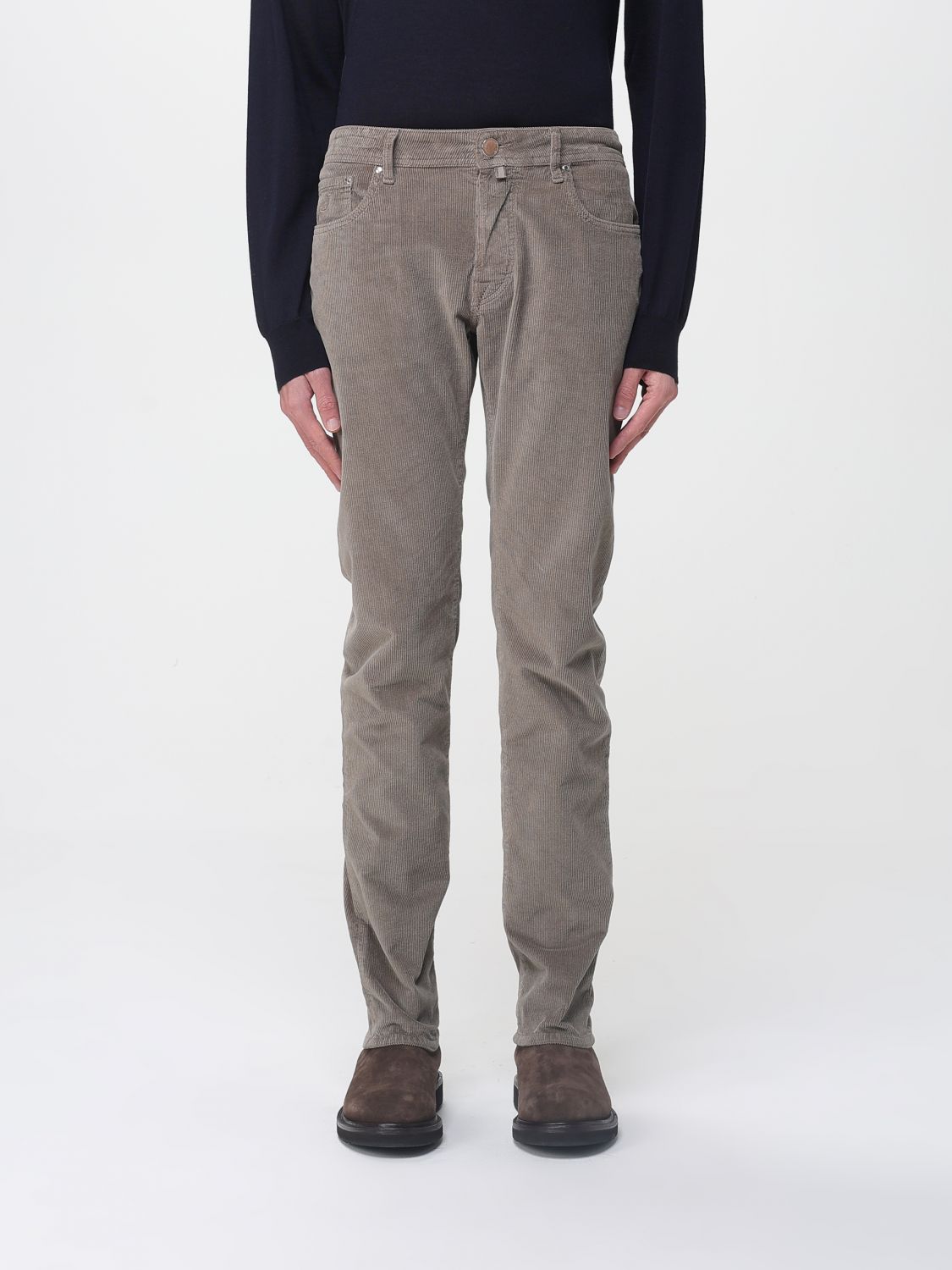 Jacob Cohen Pants Men Color Grey In Gray