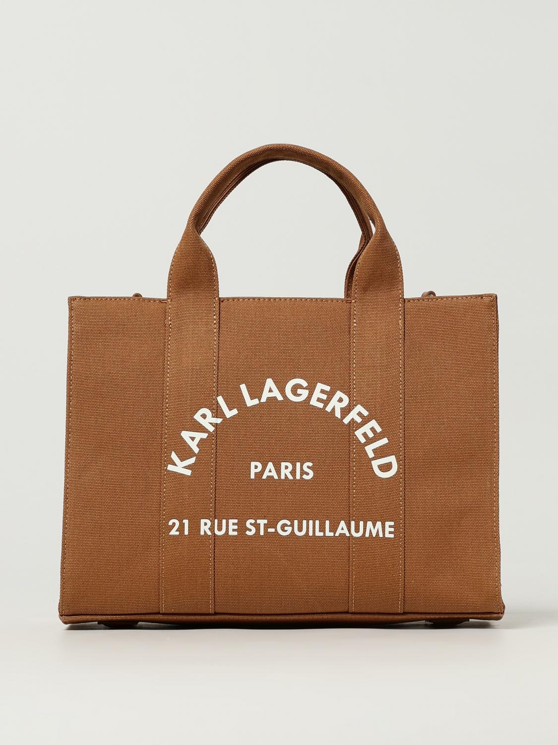 Karl Lagerfeld Handbag  Woman Color Coffee In Brown