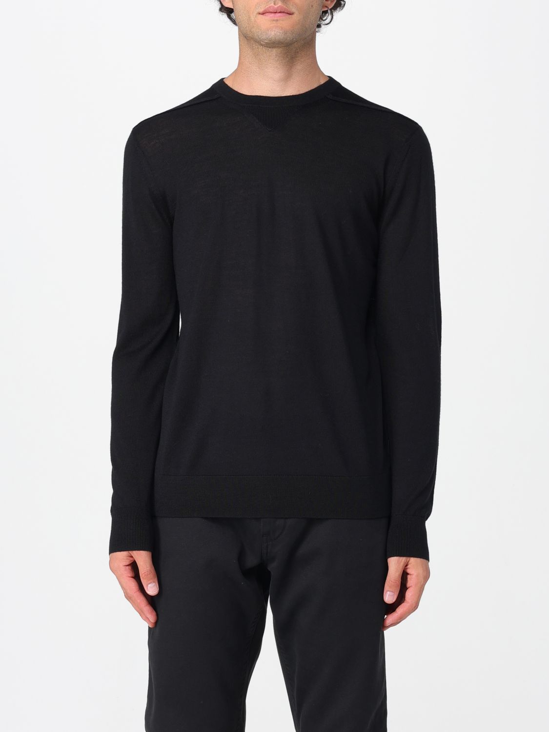 Emporio Armani Sweater  Men Color Black In Black