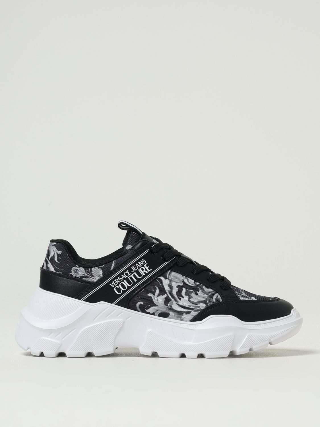 Versace Jeans Couture Shoes  Men Color Black In Black