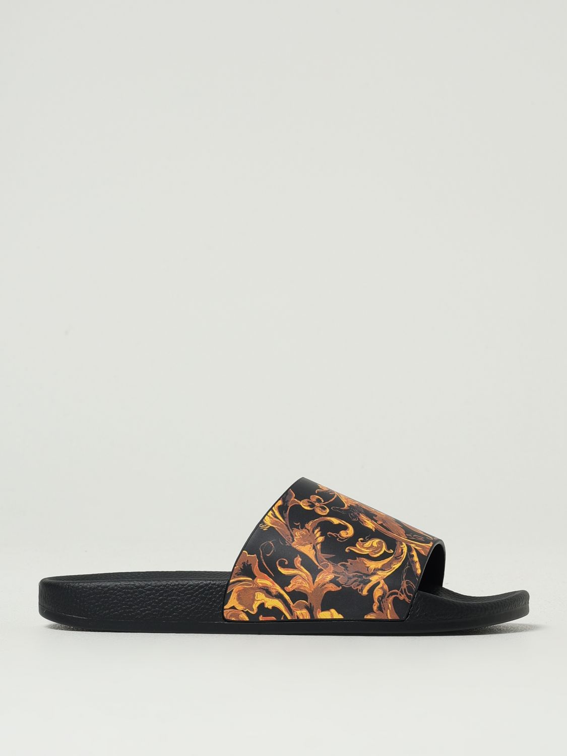 Versace Jeans Couture Sandals  Men Color Black In Black