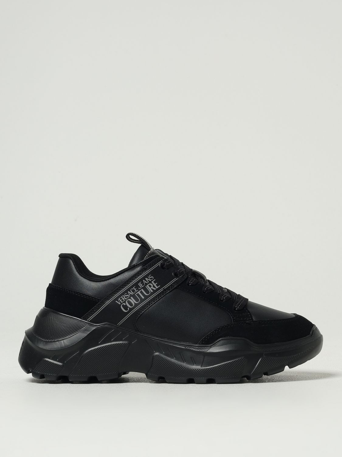 Versace Jeans Couture Shoes  Men Color Black In Black
