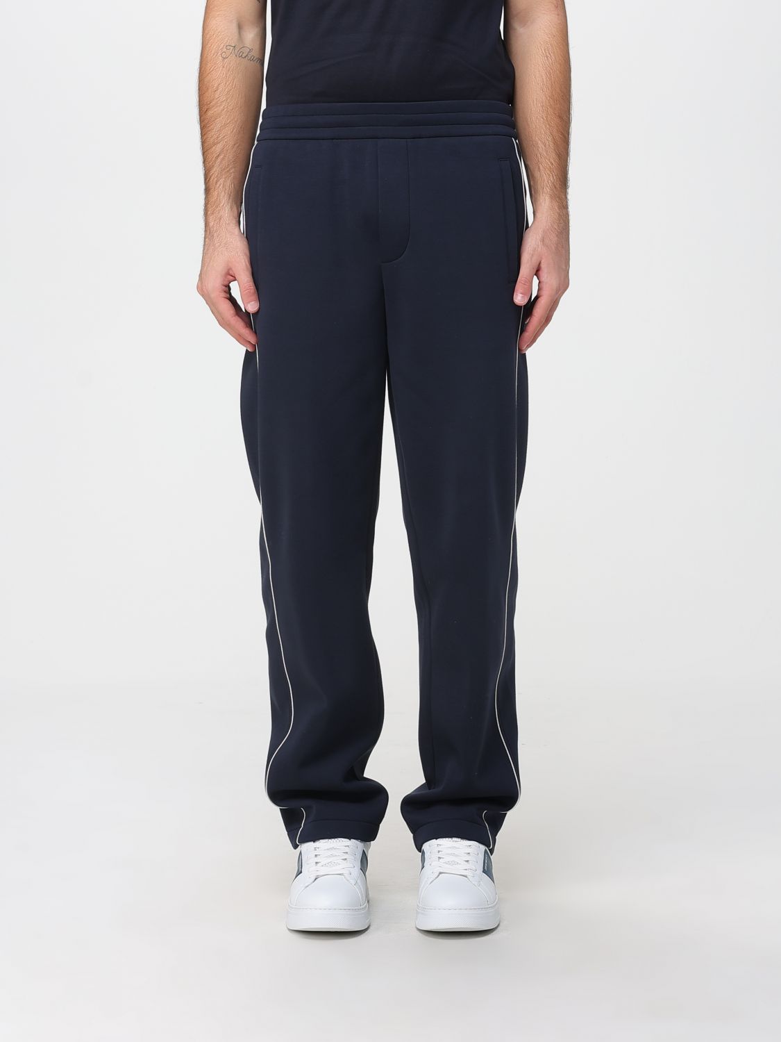 Pants EMPORIO ARMANI Men color Navy
