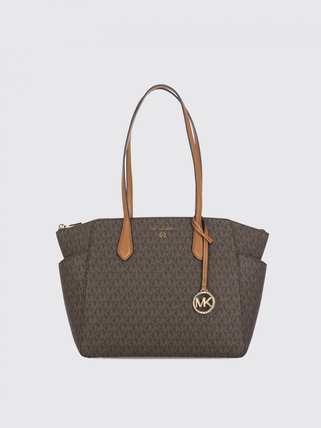 Michael Kors Shoulder Bag Woman Color Brown In Brown