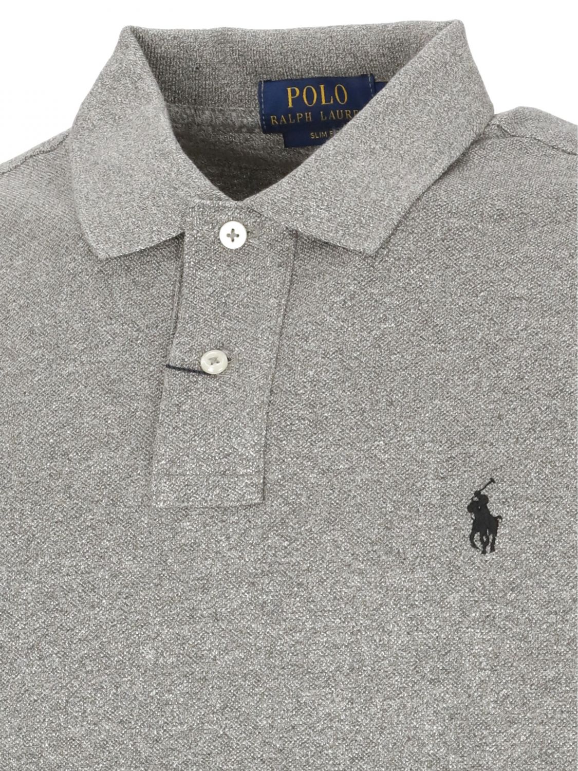 Polo Ralph Lauren Polo Shirt Men Color Grey In Gray