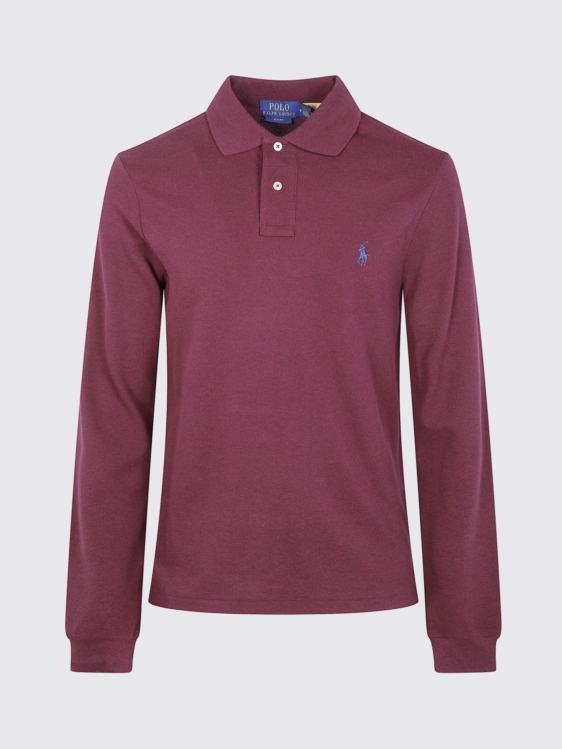 Polo Ralph Lauren Polo Shirt Men Color Wine In Burgundy