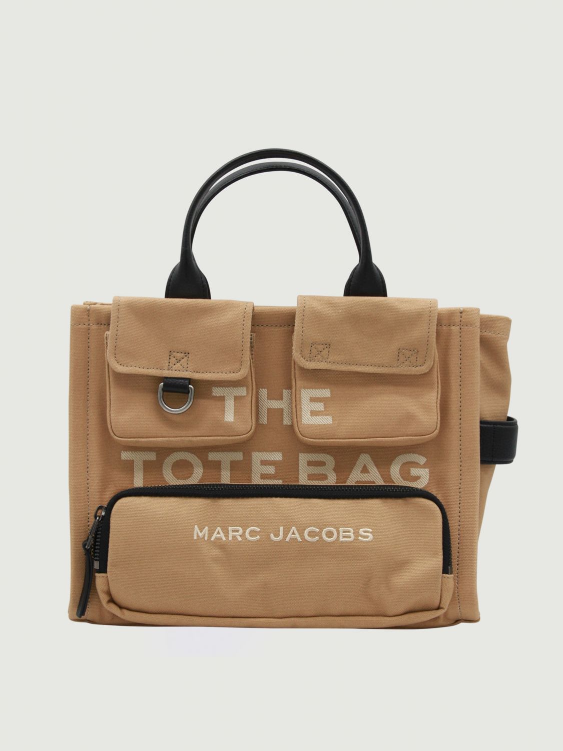 Marc Jacobs Medium Cargo Tote Bag Canvas In Nude
