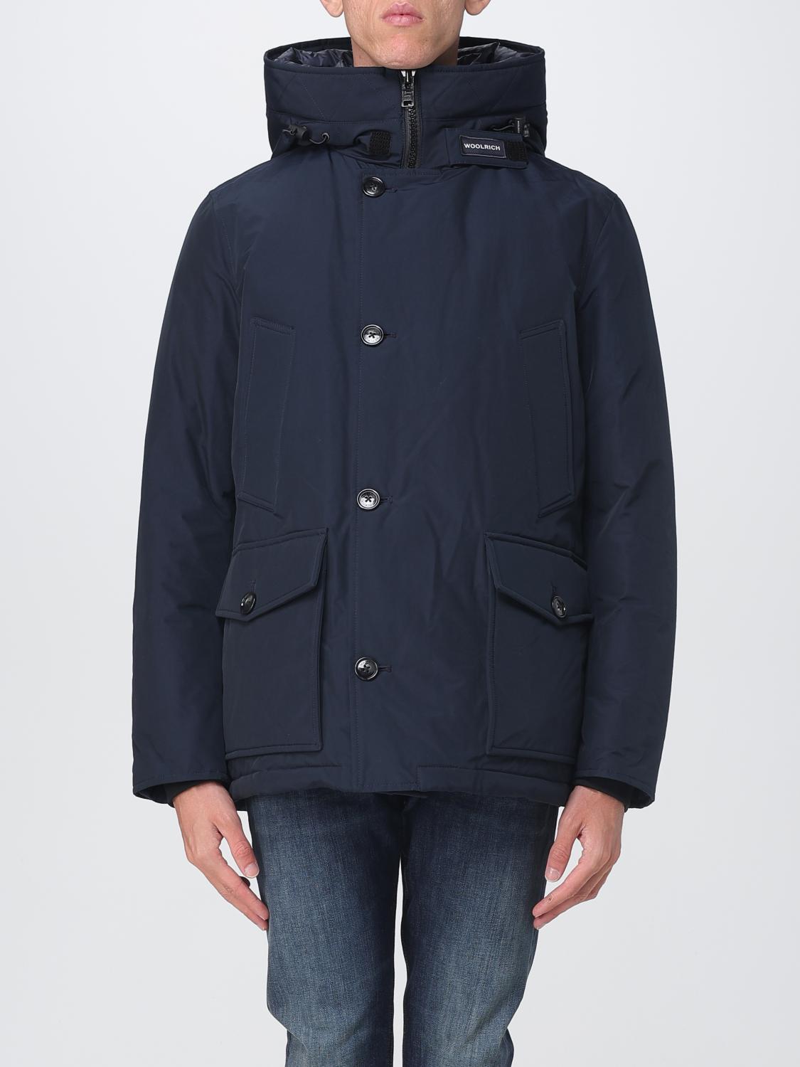 Woolrich Jacket Men Color Blue In Blue