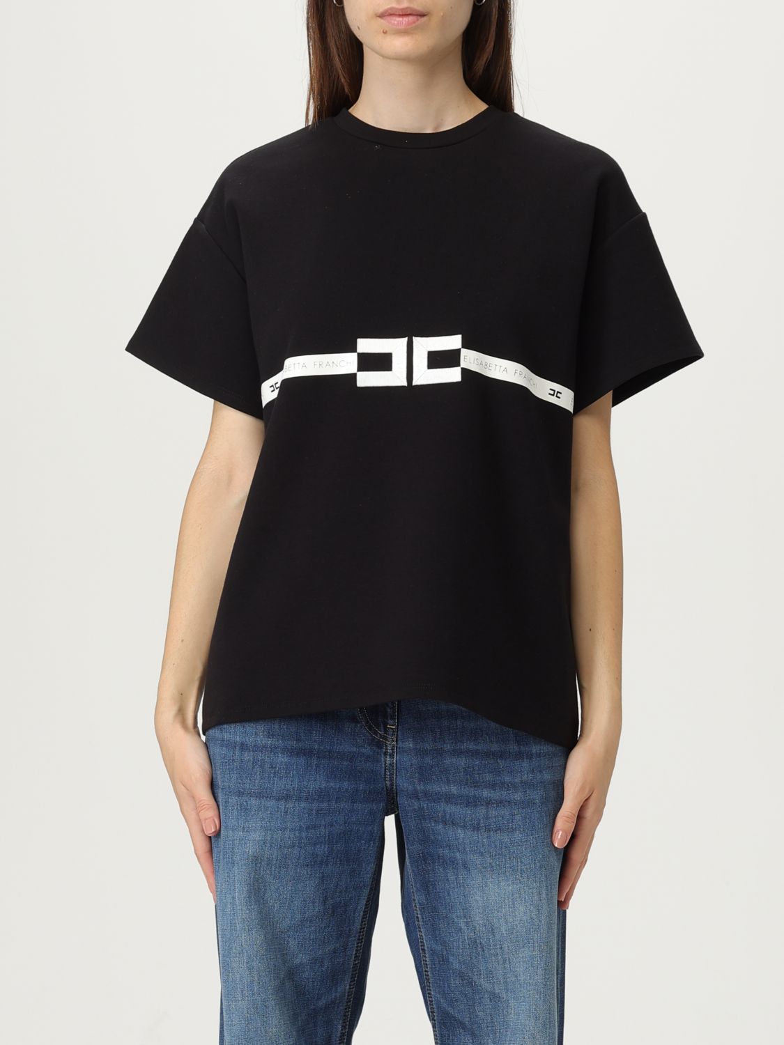 Elisabetta Franchi Sweater  Woman Color Black