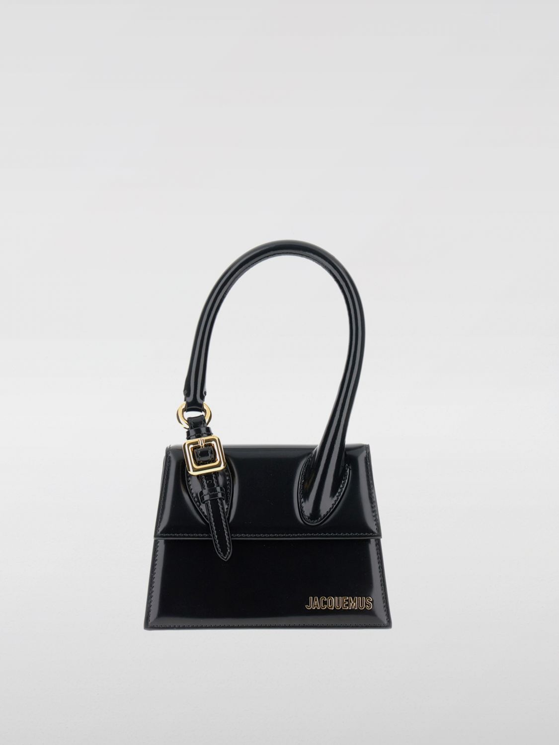 Jacquemus Le Chiquito Moyen Bag With Buckle In Black