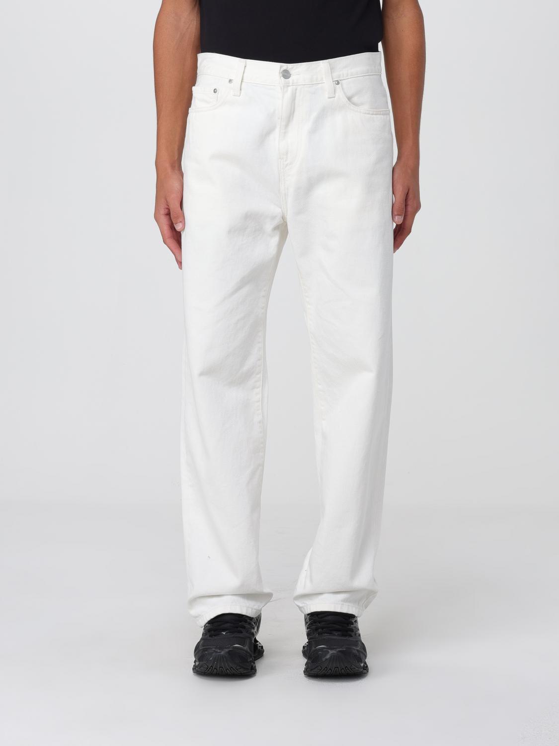 Carhartt Jeans Wip Men Color White In White