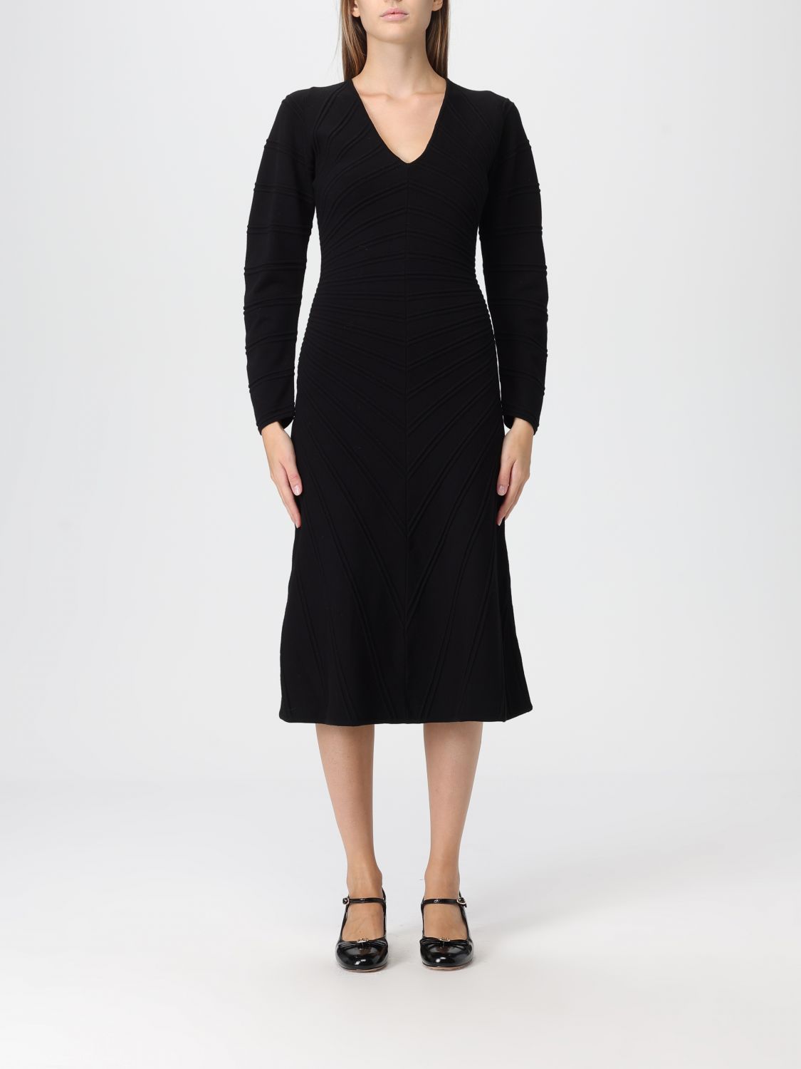 Twinset Dress  Woman Color Black In Black