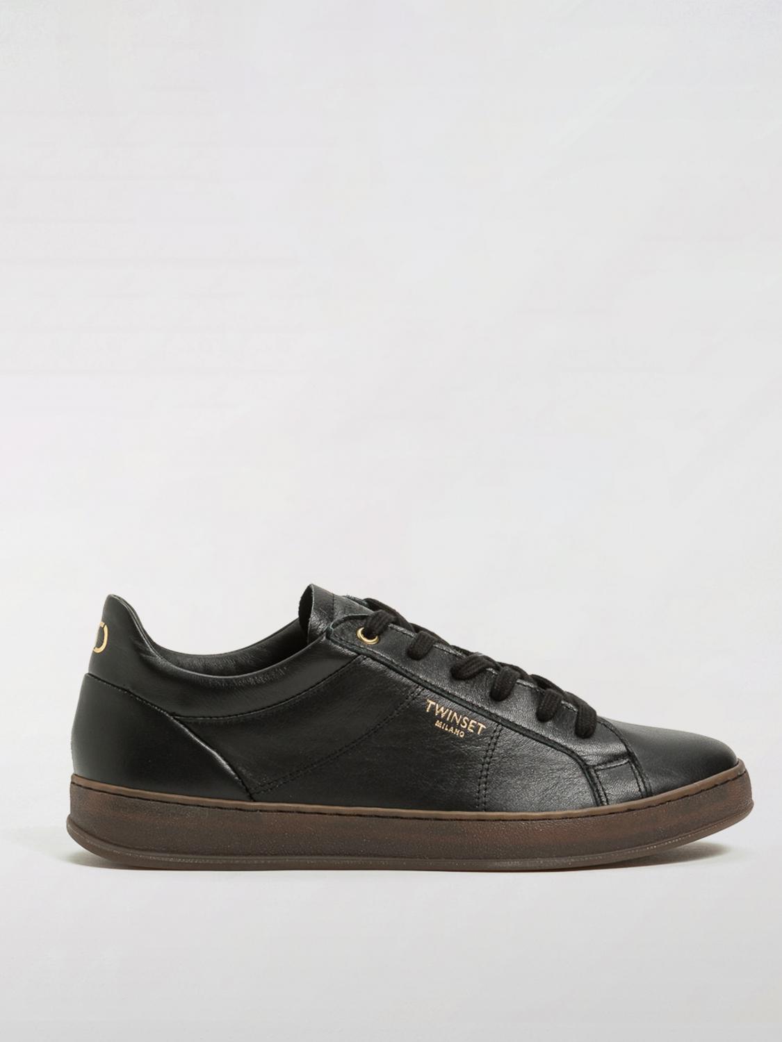 Twinset Sneakers  Woman Color Black In Black