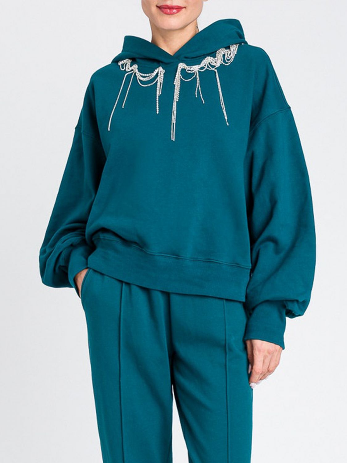 Twinset Actitude Sweatshirt Woman Color Green In Green