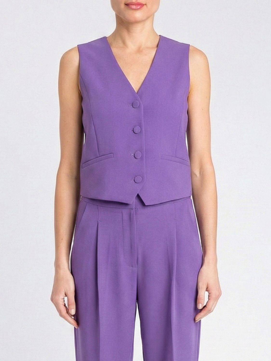 Twinset Actitude Waistcoat  Woman Color Violet In Purple