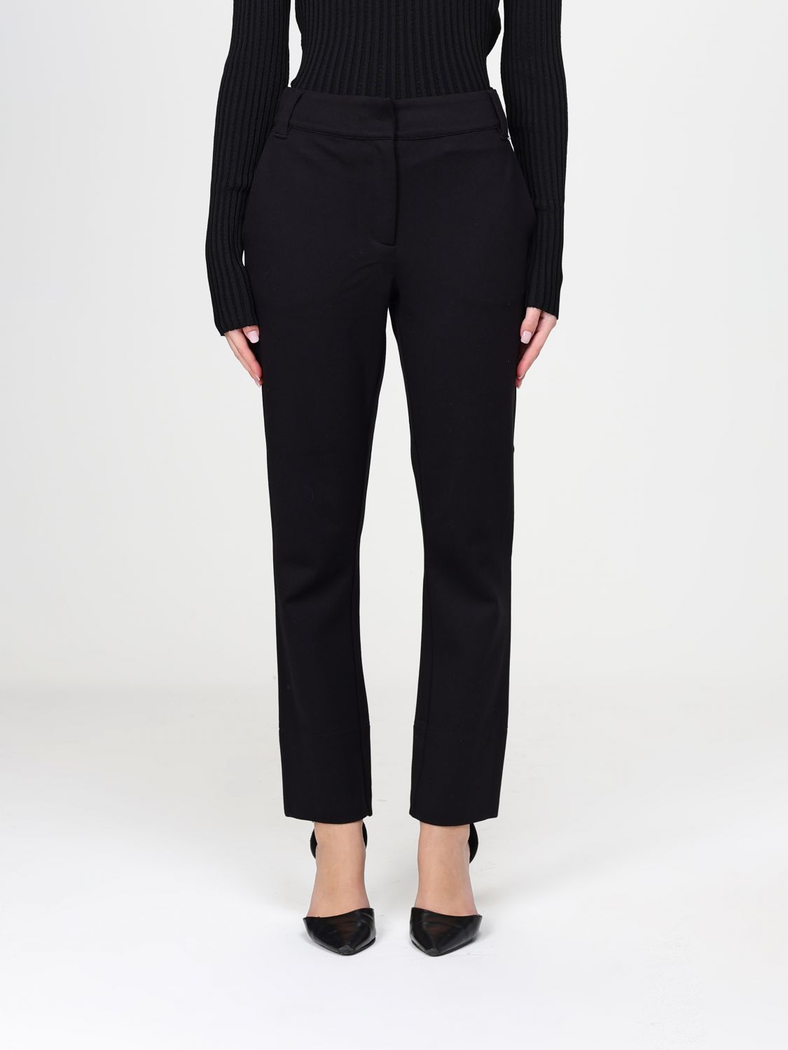 Twinset Actitude Pants  Woman Color Black In Multi